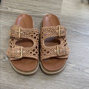Universal thread Brown Woven Sandals